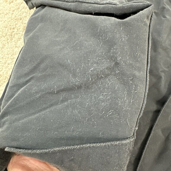 Rugged Elements Jacket Mens L Gray Zip Front Coat Lined Hooded Water Resistant - Picture 5 of 12